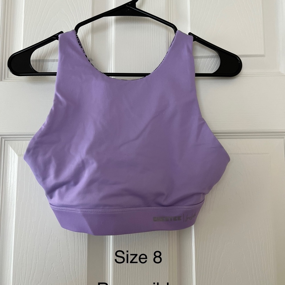 Two Chestee Sports Bras size 8